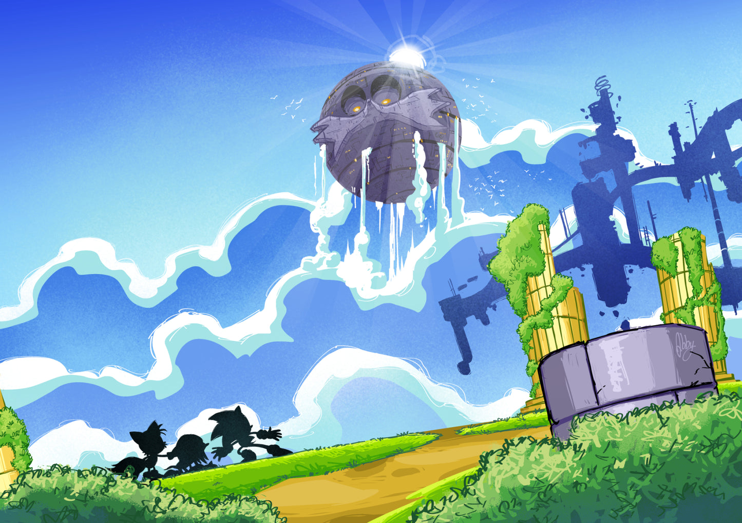 Sky Sanctuary Death Egg Launch